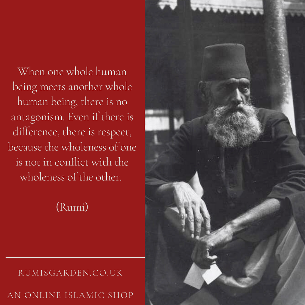 Rumi: When one whole human being