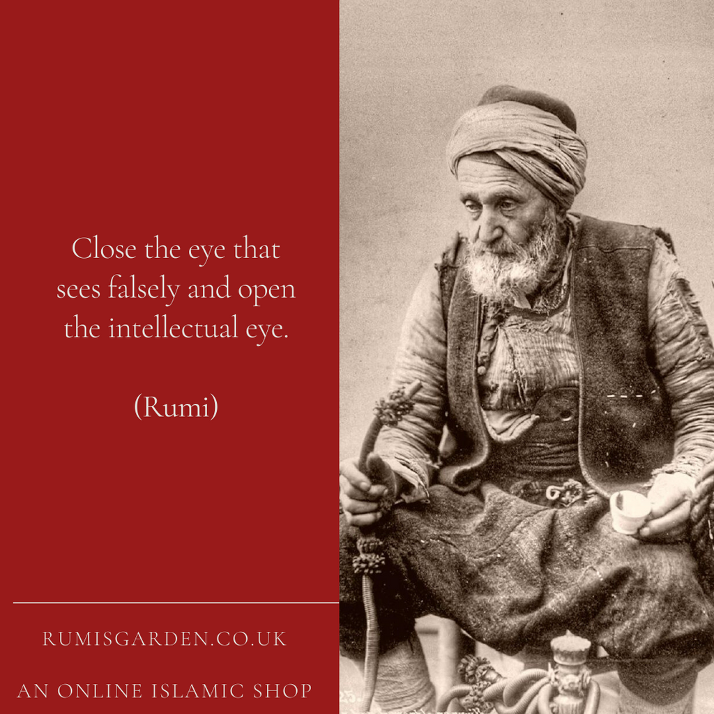 Rumi: Close the eye