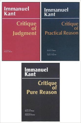 Three volume Set | Vol. 1: Critique of Pure Reason; Vol. 2: Critique of Practical Reason; Vol. 3: Critique of Judgment by Immanuel Kant (Author), Werner S. Pluhar (Translator)