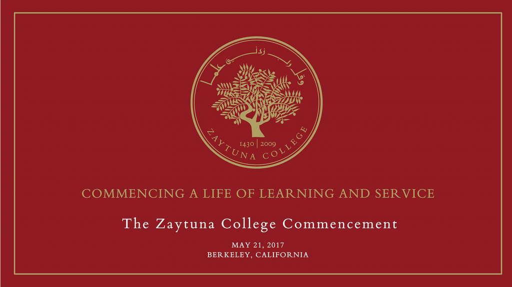Zaytuna College; California, US
