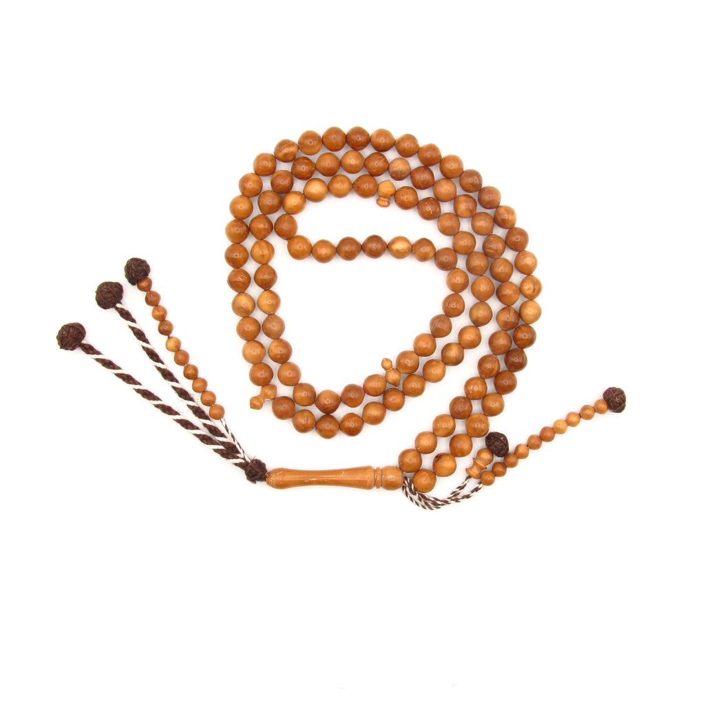 Coquilla prayer bead 8mm 100 beads 