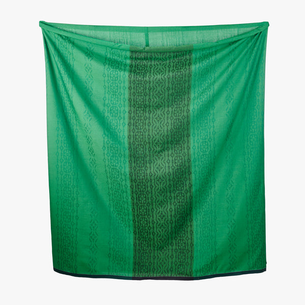 Traditional Male Indonesian Sarong Forest Green