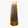 Traditional Male Indonesian Sarong Wood, Gold, Grey