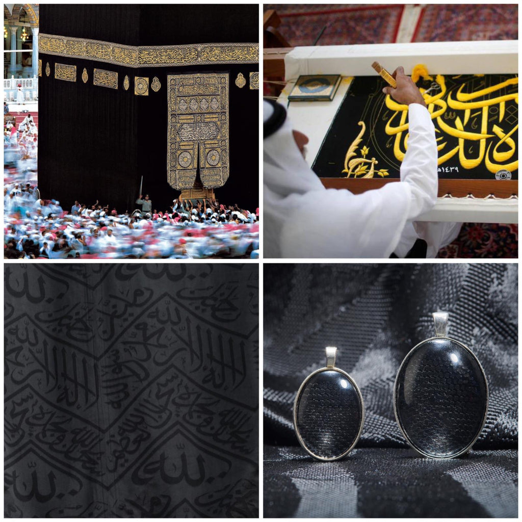 Certified Holy Ka'aba Kiswah pendants 