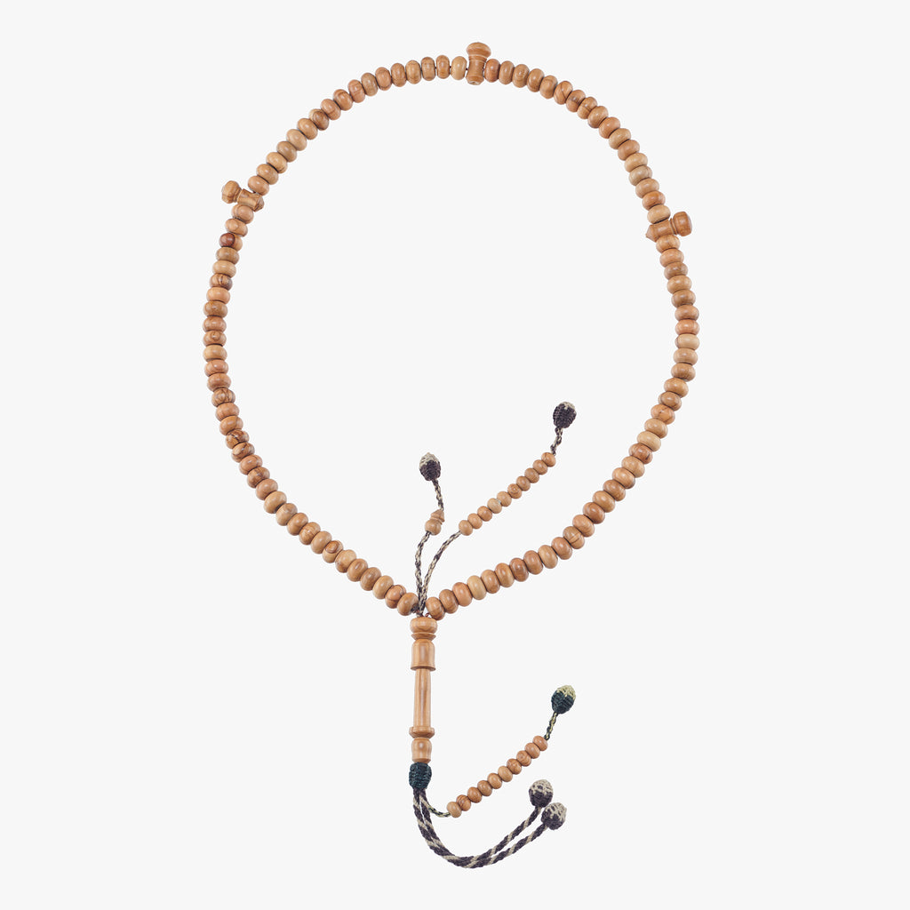 Handmade Olive Wood Islamic rosary