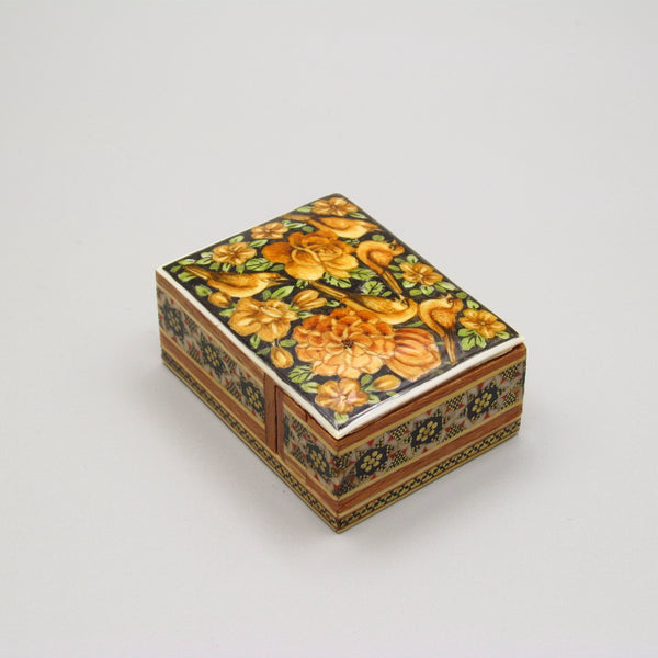 Sliding khatam box for jewelry 